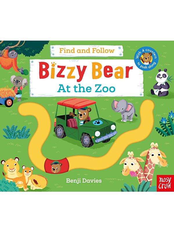 Nosy Crow Bizzy Bear: Find and Follow At the Zoo