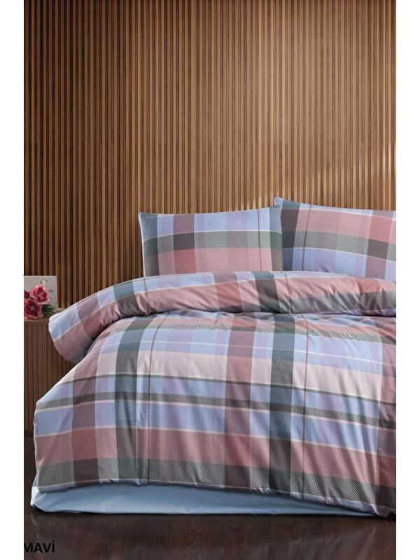 Çeyiz Diyarı Helen 6 Parça Comforter Çeyiz Seti Mavi