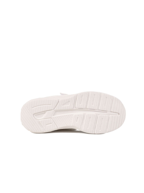 Beyaz Cırtlı Fileli Hafif Erkek Çocuk Spor Ayakkabı Rams F - Görsel 6