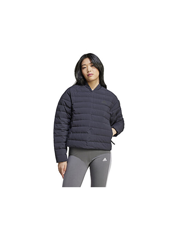 Adidas W Helionic L J Kadın Günlük Mont IN6279 Siyah