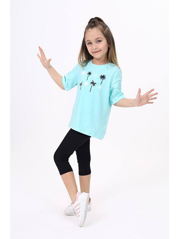 Toontoykids Kız Çocuk Baskılı Tişört