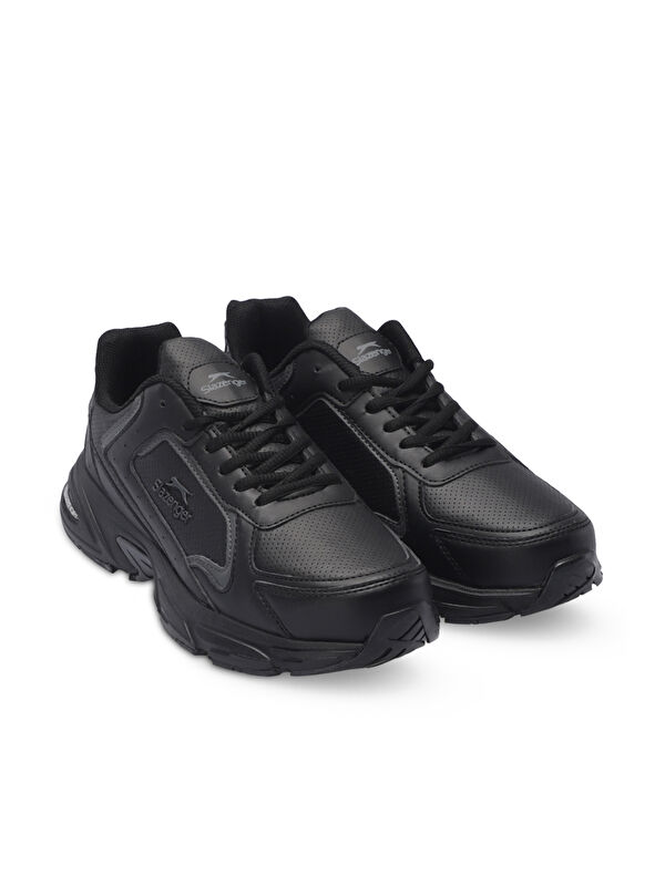 MOSS Erkek Sneaker Ayakkabı Siyah / Koyu Gri - Görsel 3