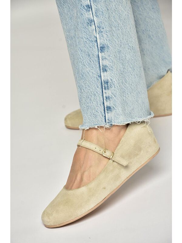 Fox Shoes Bej Fox Shoes Ayakkabi Kadın Y250770702