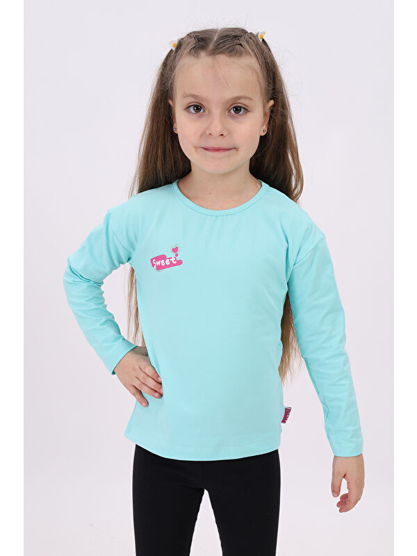Toontoykids Kız Çocuk Baskılı Tişört