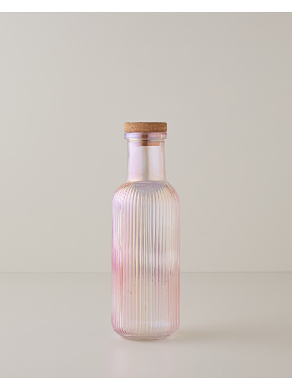 English Home Lucan Cam Şişe 1000 ml Pembe
