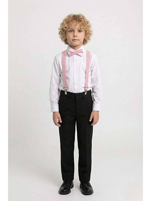 Mnk Baby & Kids Beyaz Gömlekli Erkek Çocuk Takım M00787