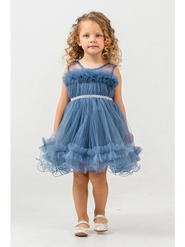 Mnk Baby & Kids Aizona Kız Çocuk Abiye M00782