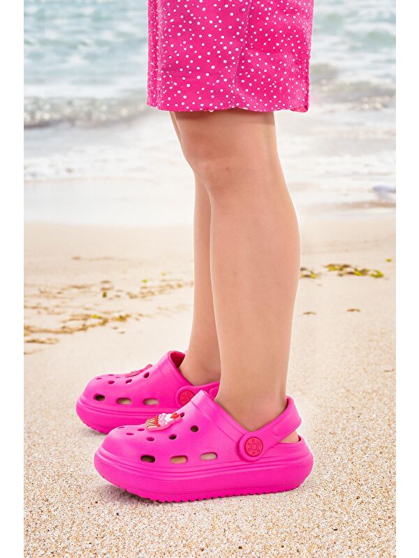 Eva Plaj Havuz Okul Kreş Kız Çocuk Terlik Twg 755 - Görsel 4