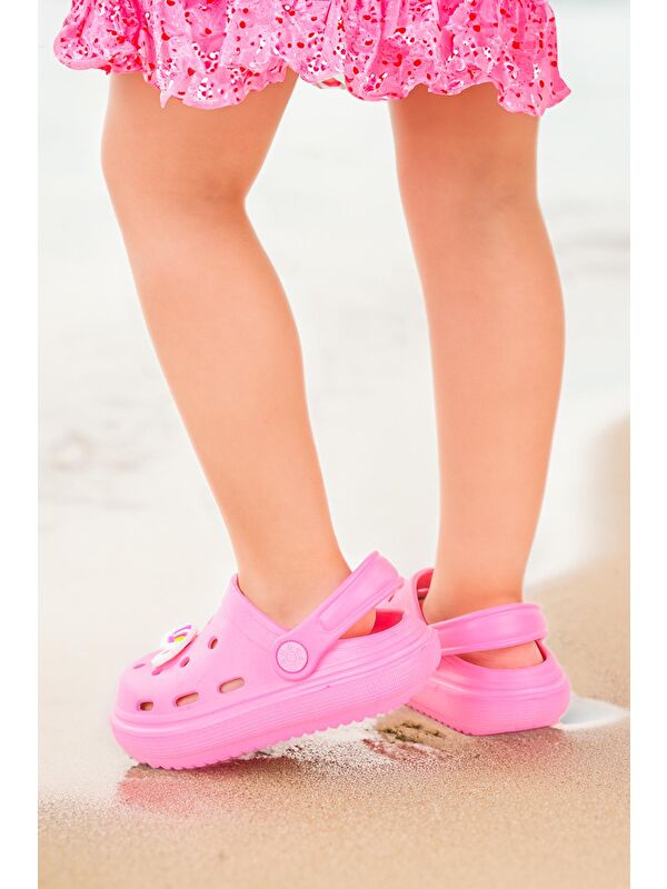 Eva Plaj Havuz Okul Kreş Kız Çocuk Terlik Twg 755 - Görsel 4