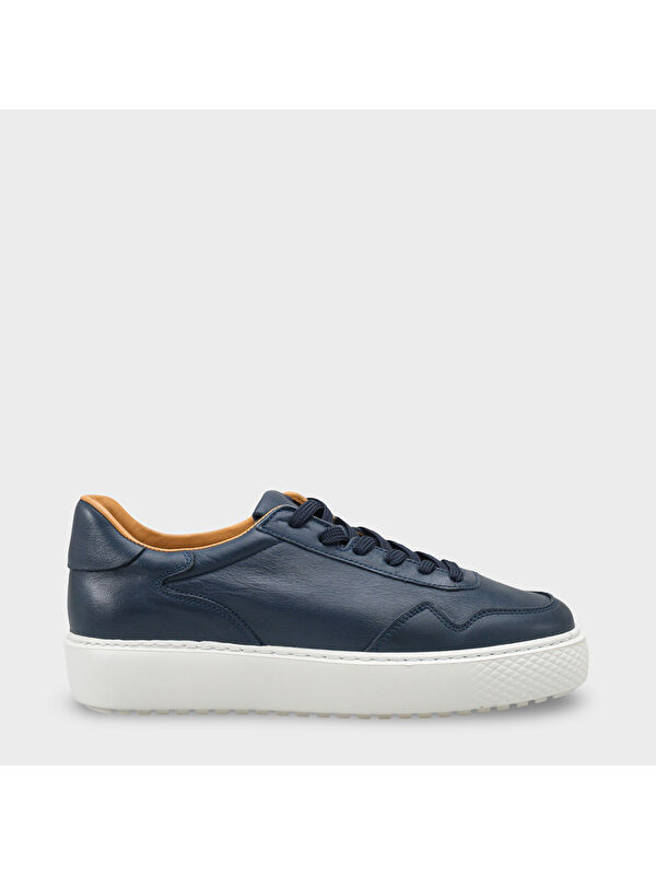Capone Outfitters Rutter Hakiki Deri Erkek Günlük Spor Ayakkabı Sneaker