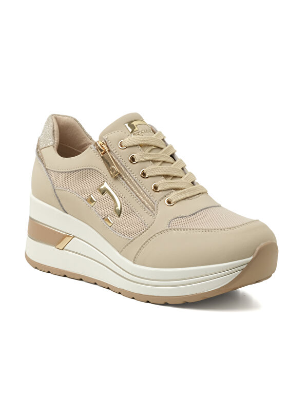 Donna Serena Kadın Sneaker ( Günlük) 2L5111DM VARIANTE 5111DM Beige Platino