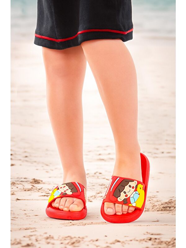 Eva Plaj Havuz Okul Kreş Kız Çocuk Terlik Twg 015 - Görsel 4