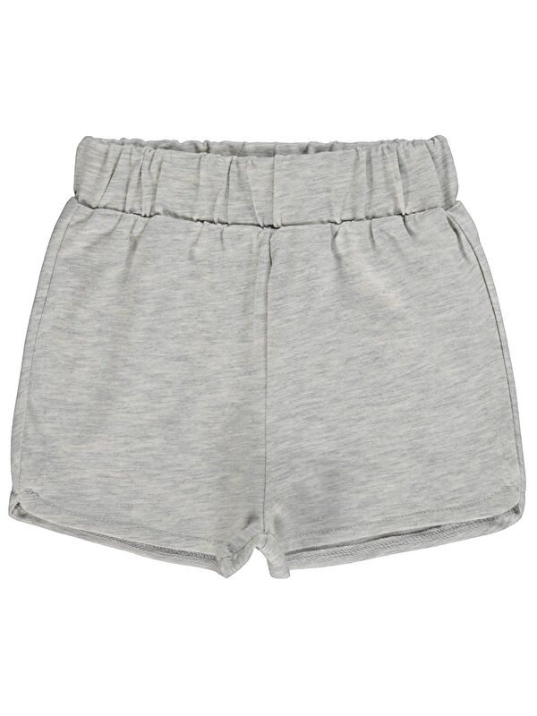 Civil Baby Düz Basic 6-18 Ay Şort - Gri