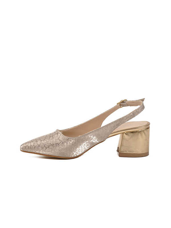 Ayakmod Gri Ayakmod Abiye Topuklu Kadın Ayakkabı 417688 Z