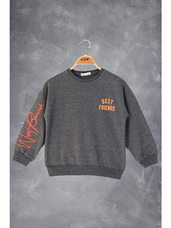 Toontoykids Kız Çocuk Best Frıends Baskılı Sweatshirt