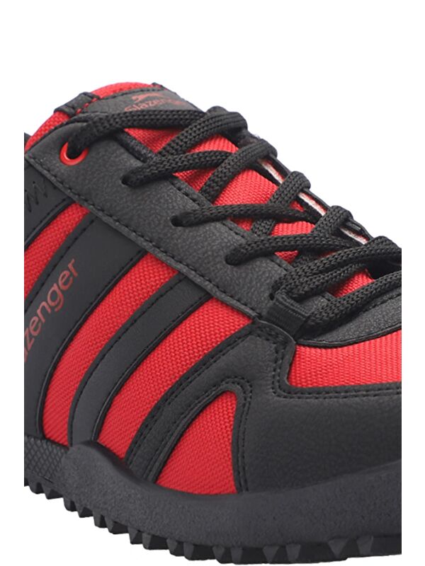 ALGAR I Kadın Sneaker Ayakkabı Kırmızı / Siyah - Görsel 5