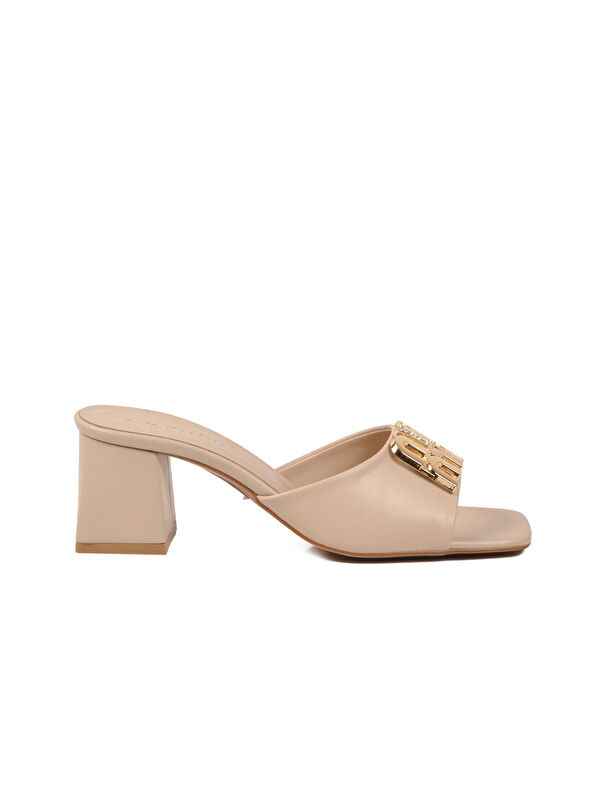 Ayakmod Siyah Ayakmod Hafif Kadın Topuklu Terlik 467060 Z