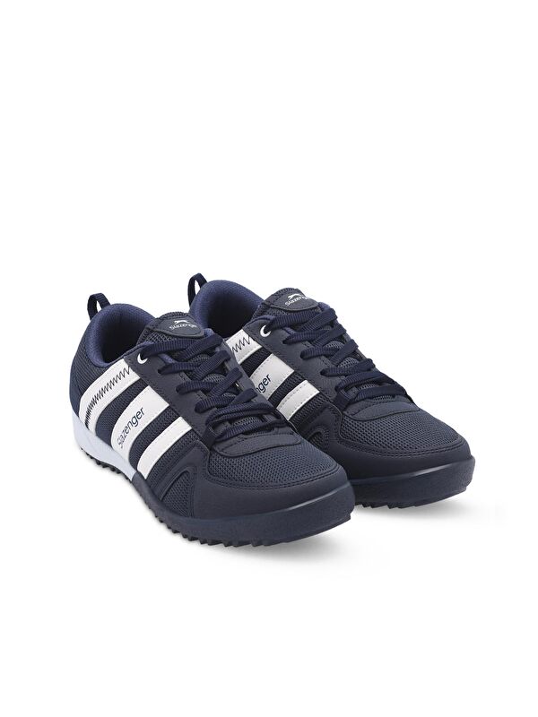 ALGAR I Kadın Sneaker Ayakkabı Lacivert / Beyaz - Görsel 3