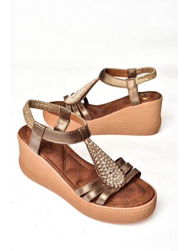 S2581610 Bakır Kadın Sandalet - Görsel 4