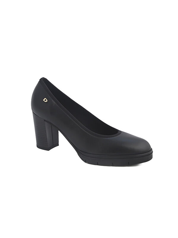 Donna Serena Kadın Topuklu/ Stiletto 483700DP 3700DP SOFTNIL Pelle Nero