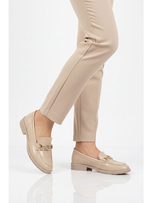 Ayakmod Bej Ayakmod Hafif Kadın Casual Ayakkabı 491101 Z