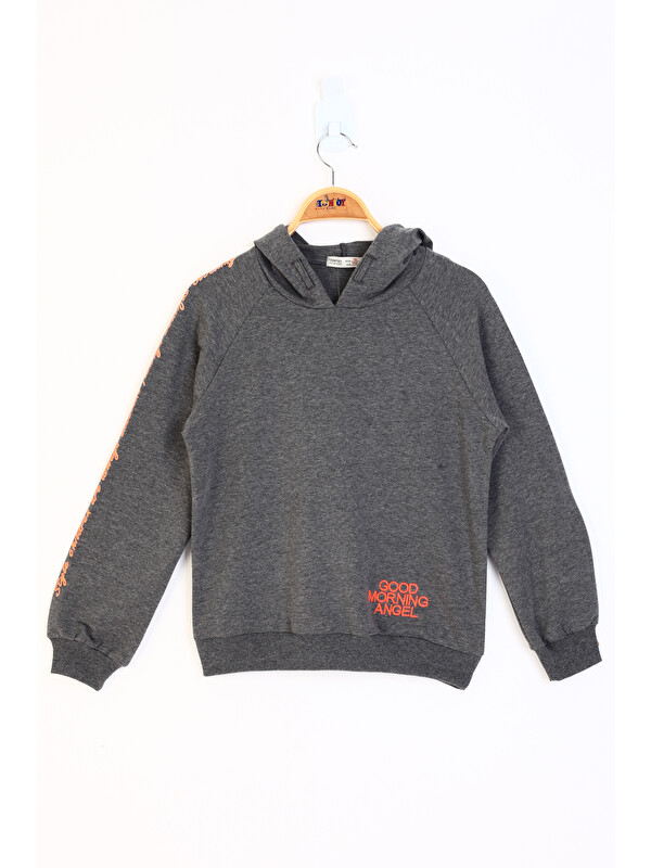 Toontoykids Kız Çocuk Reglan Kol Sweatshirt