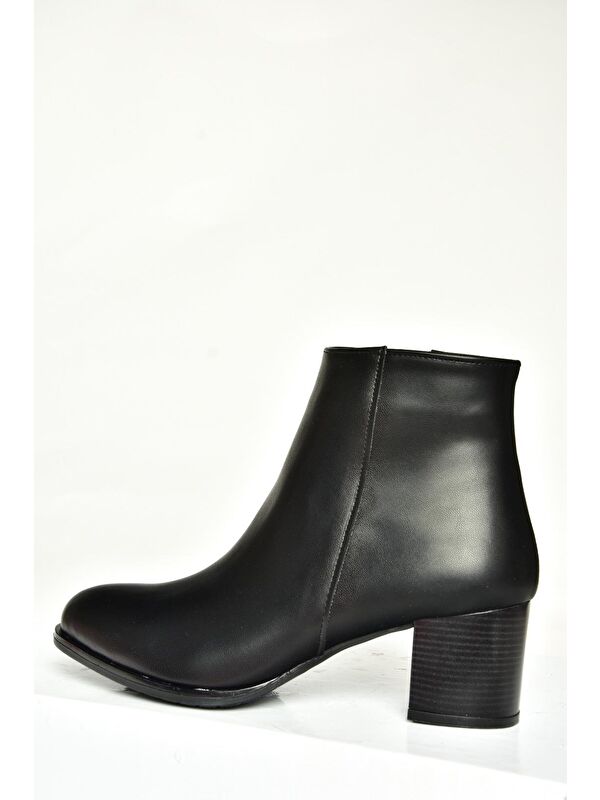 T8201800 Siyah Kadın Topuklu Ayakkabı - Görsel 9