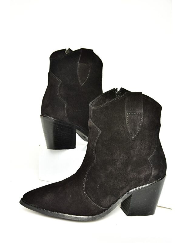 T3800825 Siyah Kadın Bot - Görsel 6