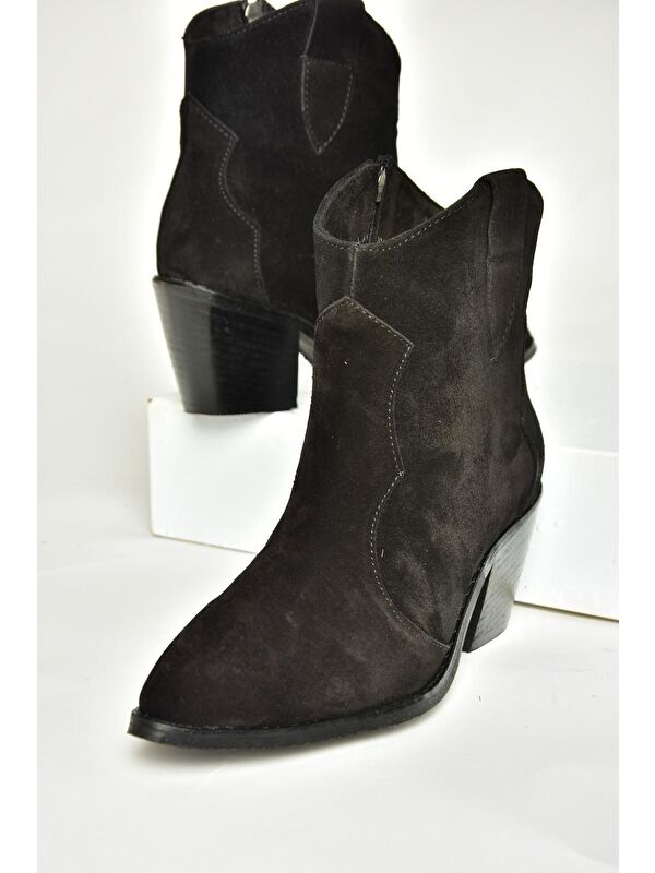 T3800825 Siyah Kadın Bot - Görsel 7