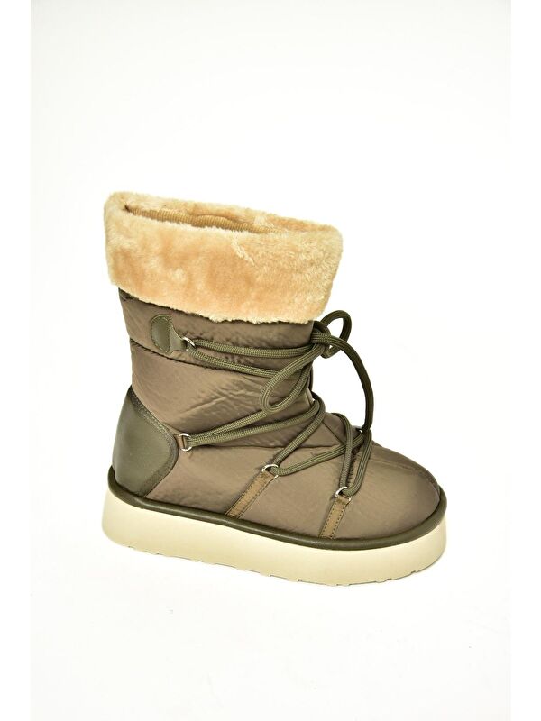T4763830 Haki Kadın Bot - Görsel 3