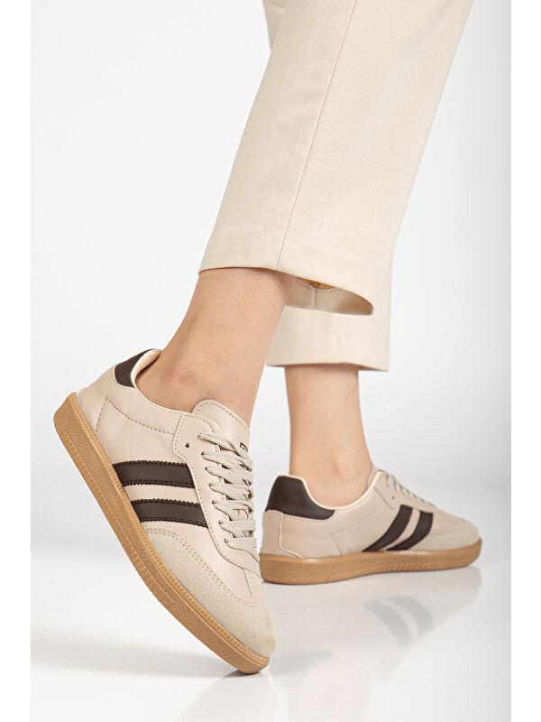 Sanbo Günlük Ortopedik Kadın Sneaker Spor Ayakkabı - Görsel 5