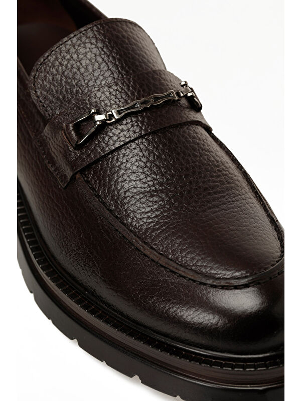 ALTUN 5PR Kahverengi Erkek Makosen - Görsel 8