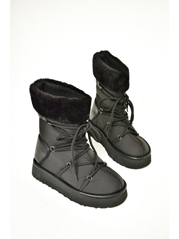 T4763830 Siyah Kadın Bot - Görsel 3