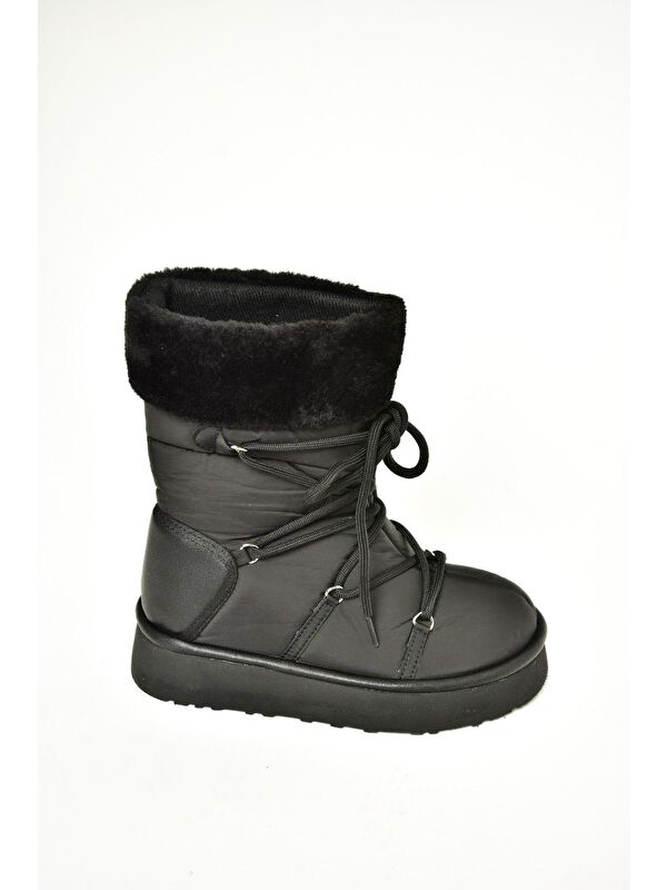 T4763830 Siyah Kadın Bot - Görsel 4