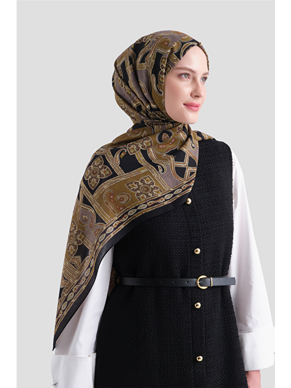 ARMİNE Yün İpek Harmony Şal 5517 02