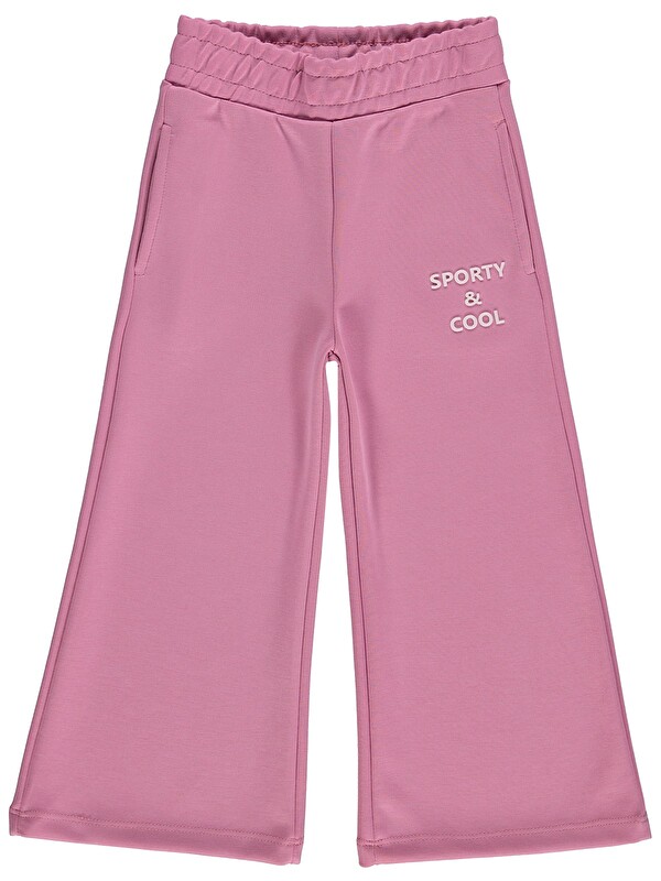 Civil Girls Sporty&Cool Baskılı 2-5 Yaş Eşofman Altı - Pembe