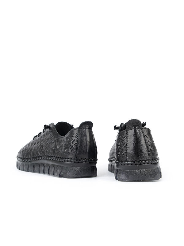 Ziya Ayakkabi Siyah Ziya Ayakkabi Hakiki Kadın Deri Günlük 1611046Z8031