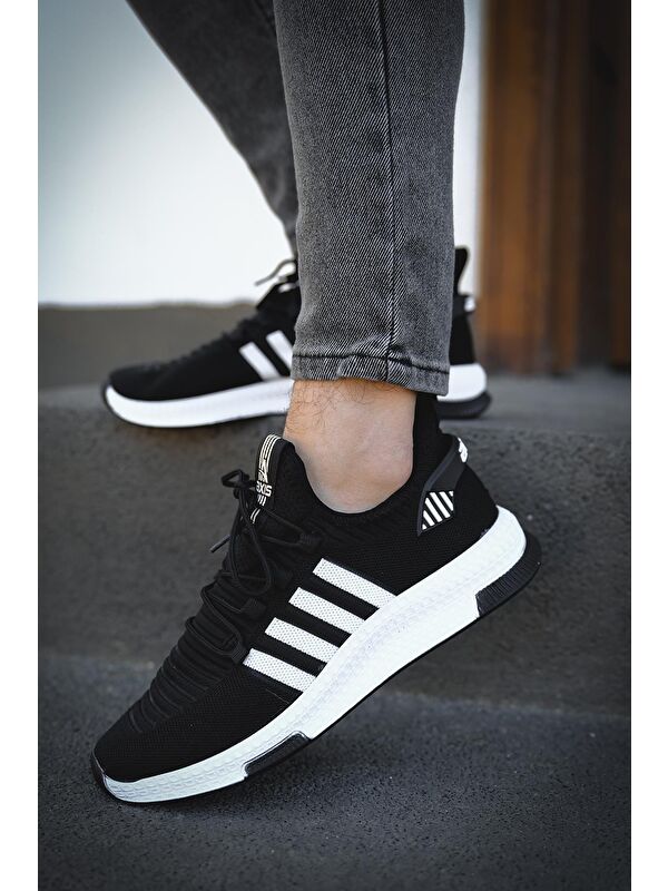 Ald Şerit Detaylı Kalın Taban Erkek Sneaker - Görsel 2