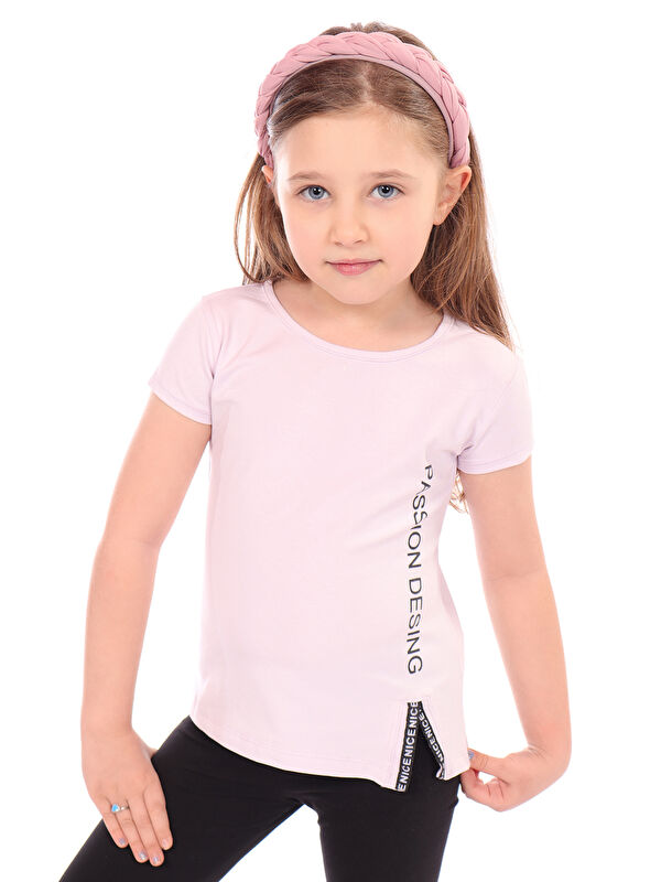 Toontoykids Kız Bebek Passion Desing Baskılı Tişört