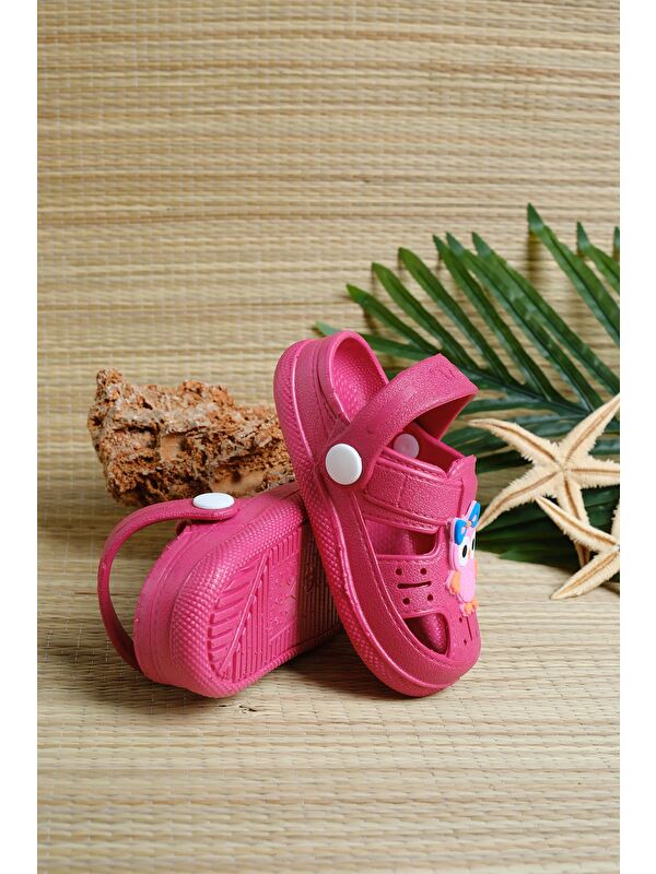 Birdy Ortopedik Kaydırmaz Tabanlı Kuş Figürlü Çocuk Sandalet Terlik - Görsel 3