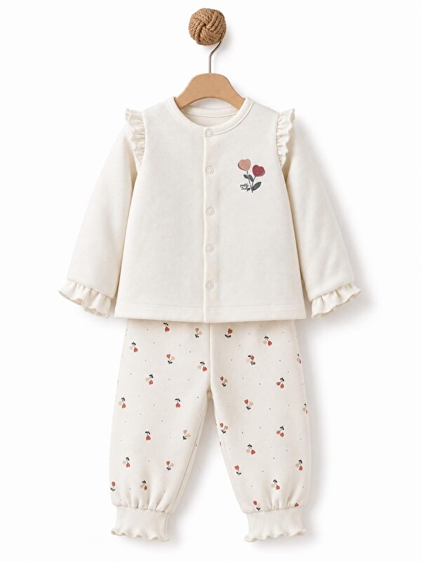 BabyCosy Organic  Bebek Alt Üst Takım %100 Organik Pamuk , Bebek - Yenidoğan- csy3090