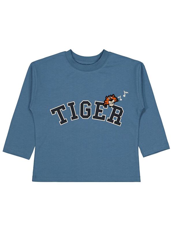 Civil Boys Tıger Baskılı 2-5 Yaş Sweatshirt