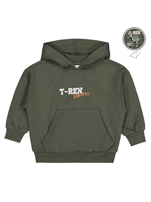 Civil Boys Trex Roar Baskılı 2-5 Yaş Sweatshirt