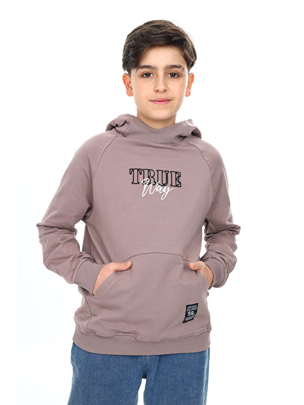 Toontoykids Erkek Çocuk Nakışlı Sweatshirt