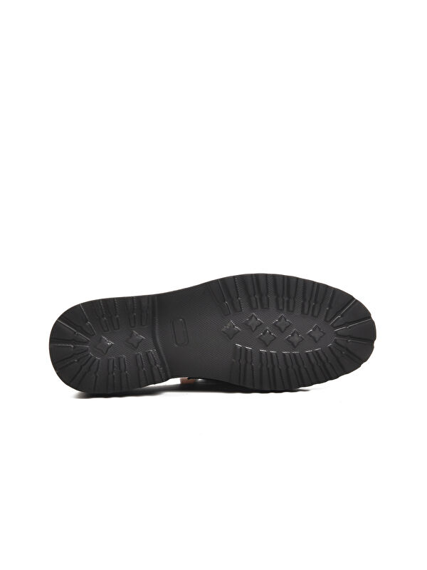 Premium 602 Kahve Geniş Kalıp Deri Erkek Klasik Ayakkabı - Görsel 6