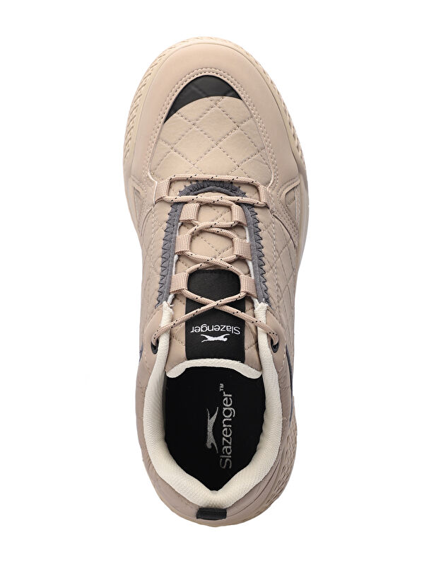 TERENTIY Erkek Sneaker Ayakkabı Bej / Siyah - Görsel 6