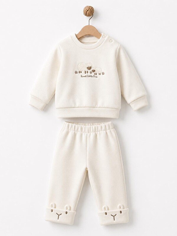 BabyCosy Organic  Bebek Alt Üst Takım  %100 Organik Pamuk , Bebek - Yenidoğan- csy8308