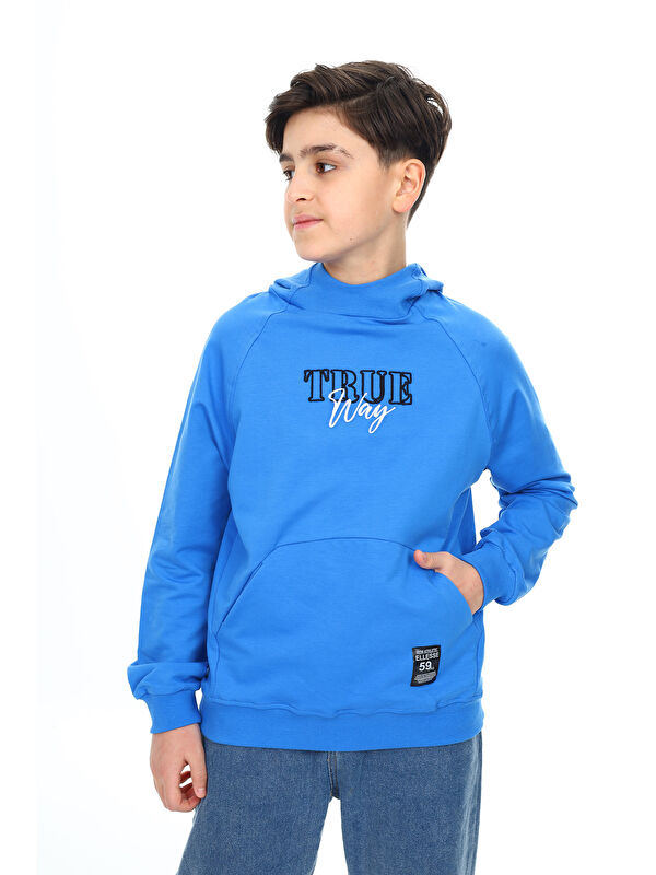 Toontoykids Erkek Çocuk Nakışlı Sweatshirt