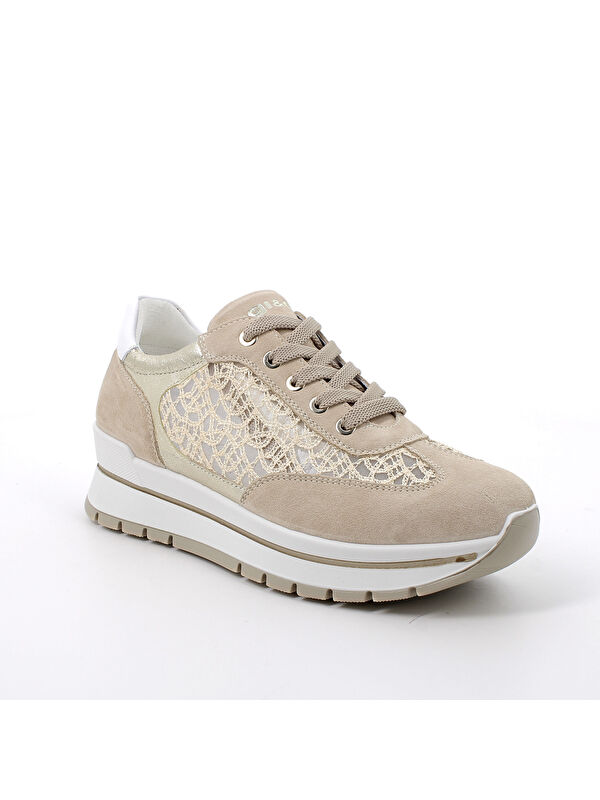 IGI&Co Kadın Sneaker 7660333 DNS 76603 SCAM/RETE GRACE Avorio