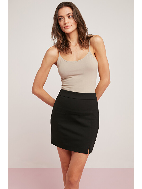 ETHIQUET REBECCA Slim SİYAH Etek
